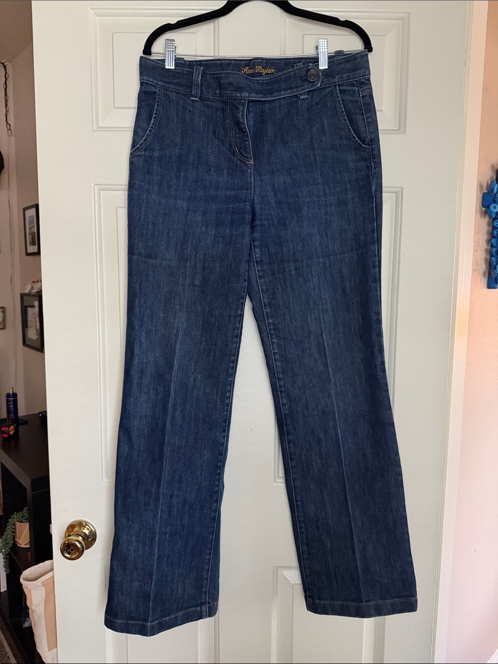 Ann Taylor Curvy fit Margo waist jeans